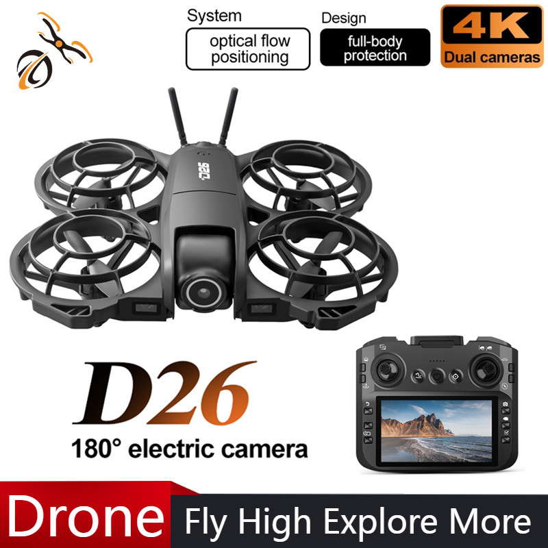 Drone Controller Screen - Drone D26 4K Aérien HD 180