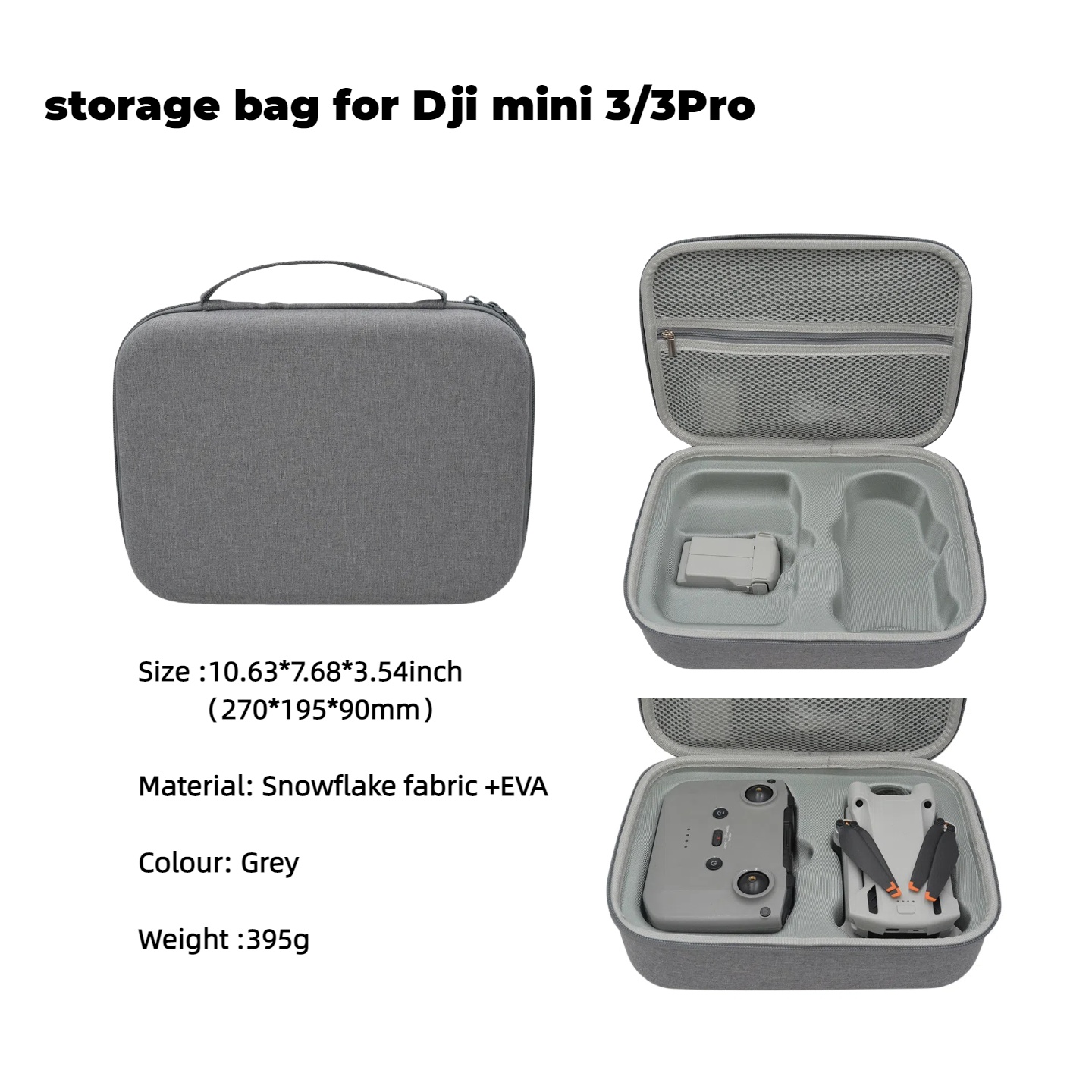 Drone Controller Hood - Sac de Drone dur EVA pour