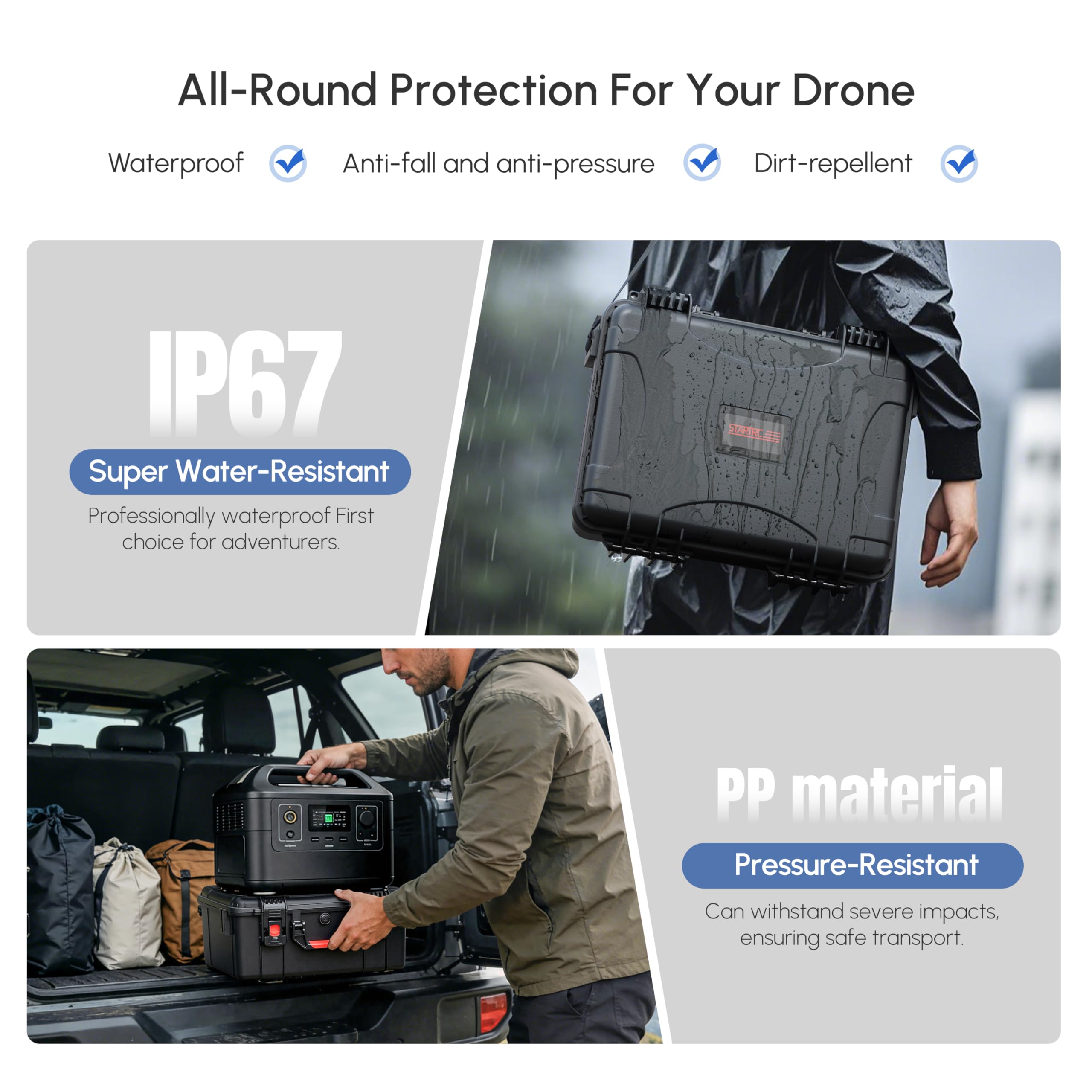Étui rigide étanche pour DJI A - Drone Controller Hood avis et prix