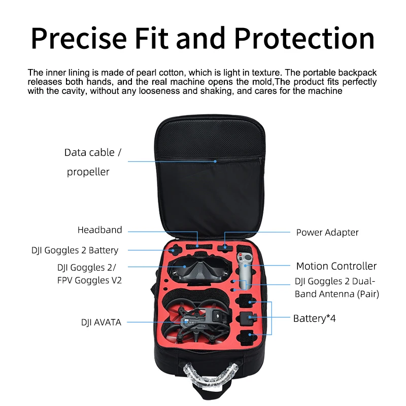 Étui Portable sac à dos en Nyl - Drone Backpack avis et prix