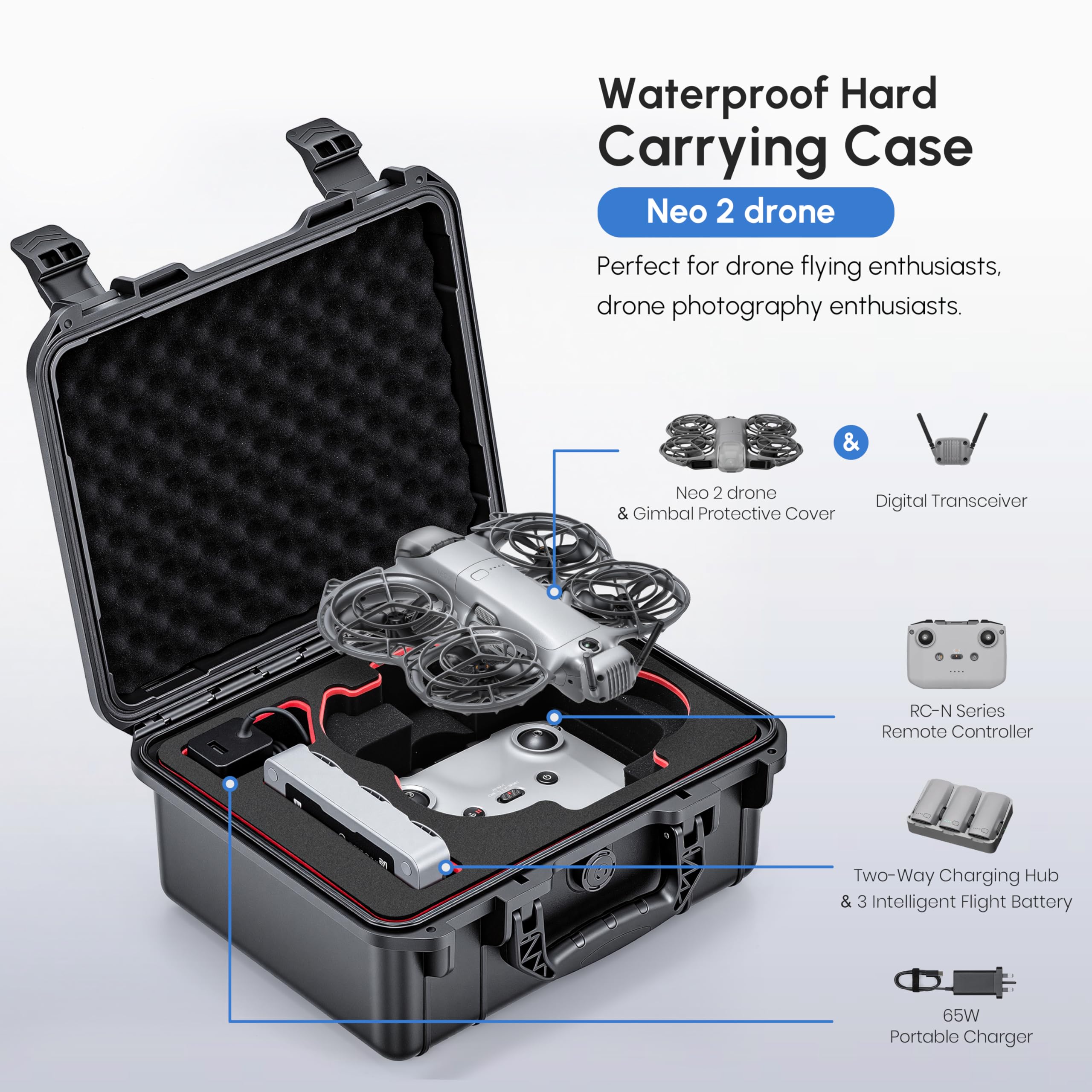 Étui NEO 2, étui de transport  - Drone Controller Hood avis et prix
