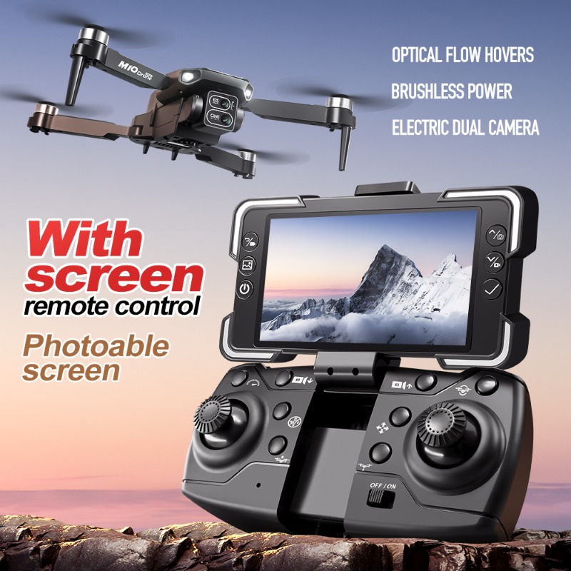 Drone caméra M10 avec télécomm - Drone Controller Screen avis et prix